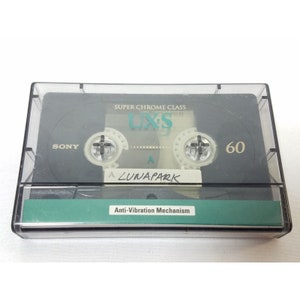 Sony UX-S 60 Type II High Bias Super Chrome Class Cassette Audio Tape Used