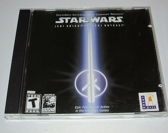 Star Wars Jedi Knight II: Jedi Outcast Lucas Arts PC game rated Teen 2002