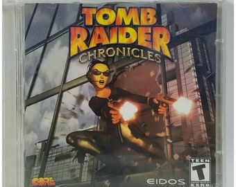 Tomb Raider Chronicles PC CD ROM video game tested works
