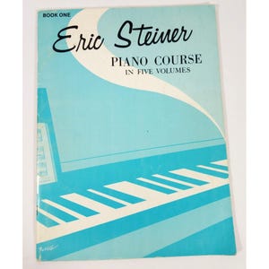 Eric Steiner-pianocursus, boek één in vijf delen