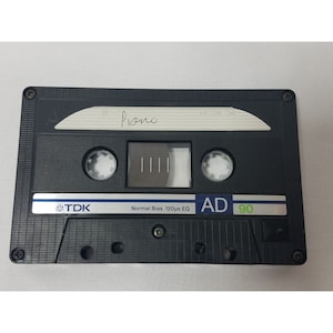 TDK AD 90 Audio Cassette Tape Type I Normal Position Pre-recorded Sold As Blank
