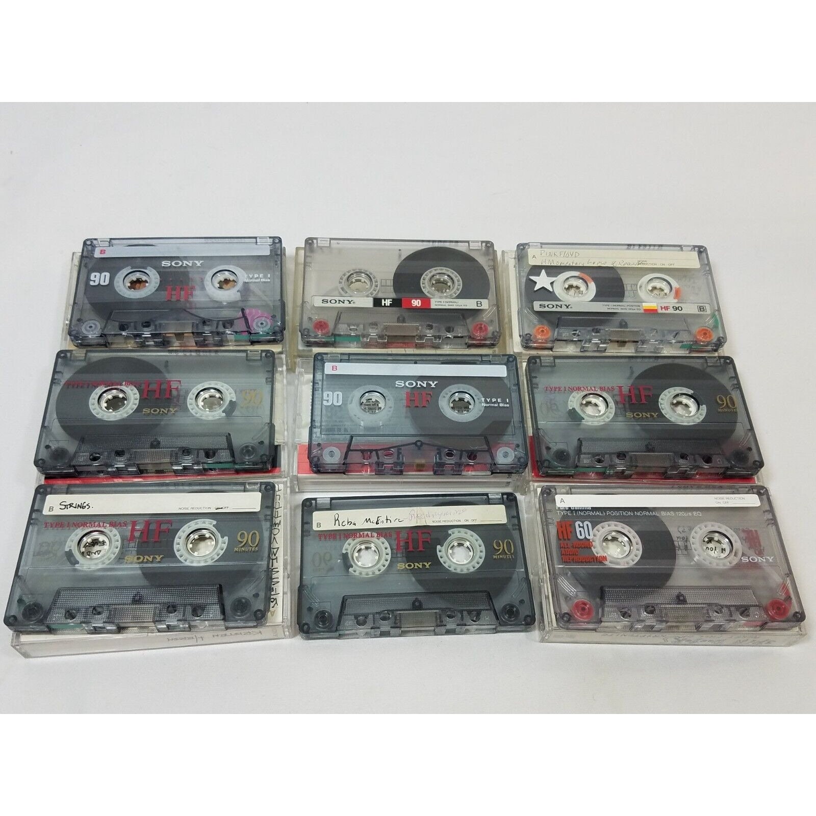 Cassette audio SONY HF 90, côté B, isolé sur fond blanc Photo Stock - Alamy