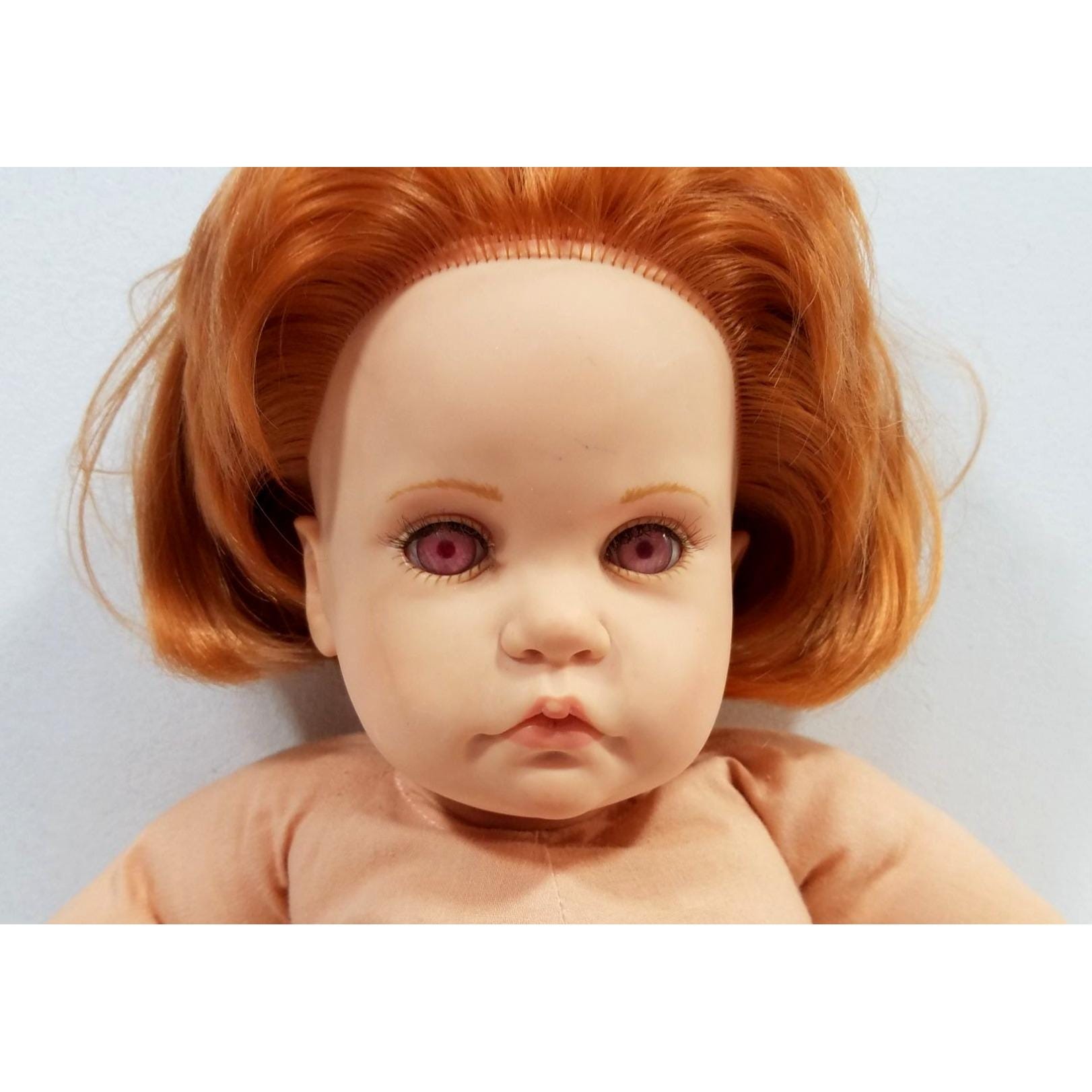 Hildegard Günzel Baby Doll Terry Gotz Kinderland 449-20 Pink Eyes