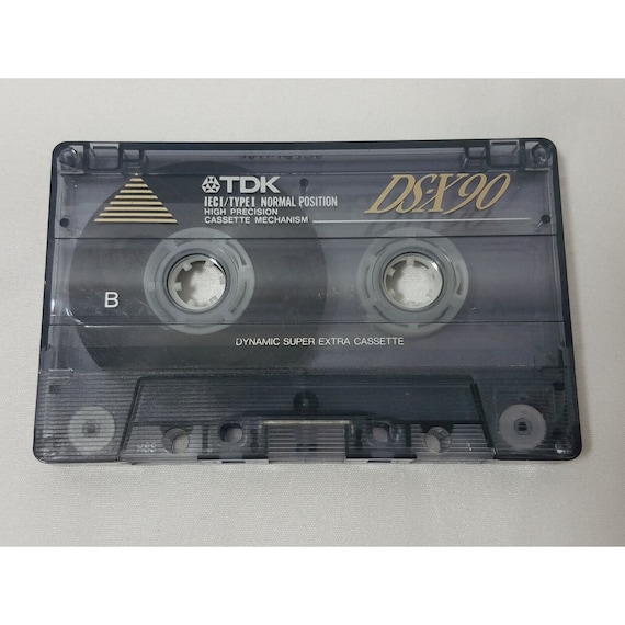 TDK DS-X90 Audio Cassette Tape Type I Pre-recorded Sold as Blank