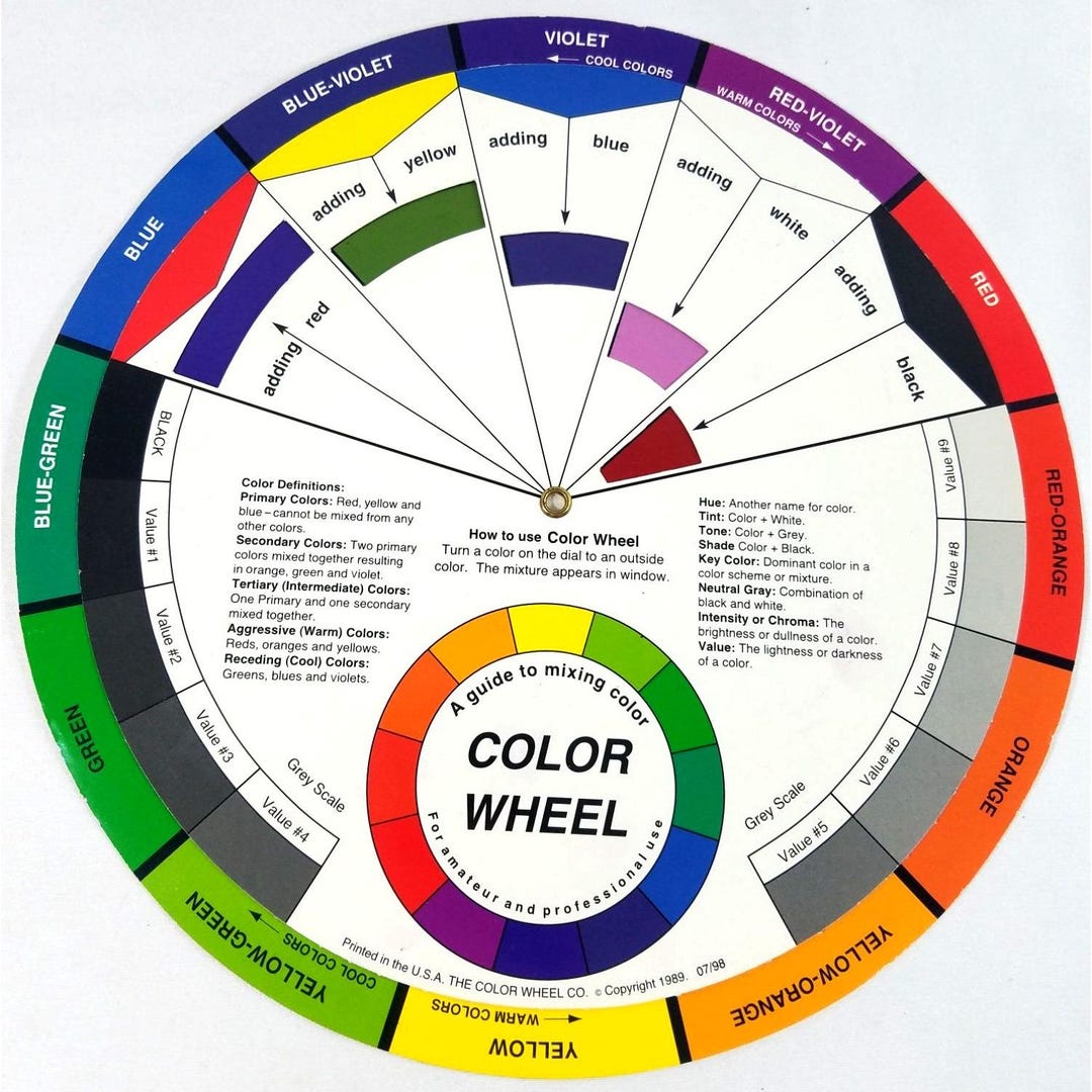 Color Wheel Company Vintage 9