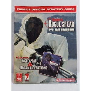 Tom Clancy&#39;s Rainbow Six Rogue Spear Platinum Prima Strategy Guide for PC