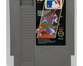 Major League Baseball MLB Nintendo NES autentico testato
