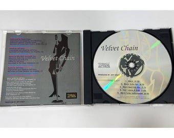 Velvet Chain Warm CD 1997 Overall Records Produced by Jeff Stacy