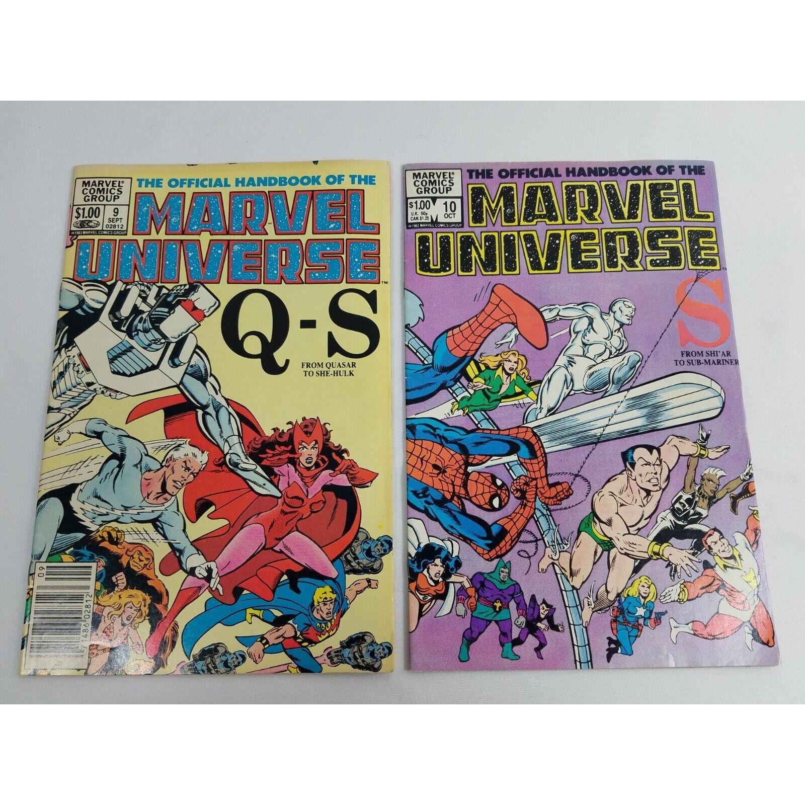 MARVEL Manga Variant グルート Superlog Ver. Official Handbook of the Marvel Universe (#10 1982 S) (#9 1983 Q-S