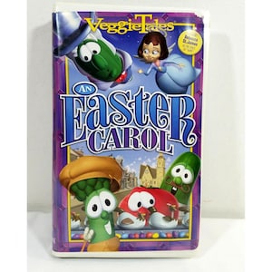 VeggieTales An Easster Carol VHS Movie 2004 featuring Rebecca St James vintage