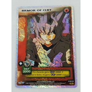 Yu Yu Hakusho Rüstung aus Ton TKG S138/176 1st Edition Ghost Files Karte Foil NM