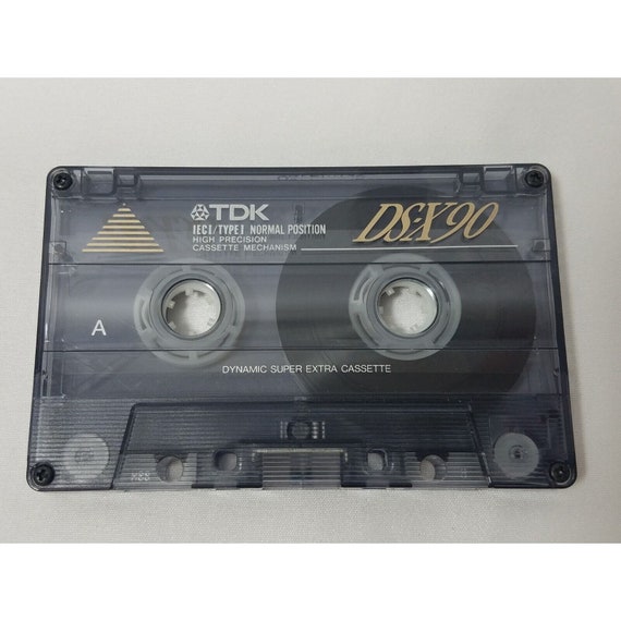 TDK DS-X90 Audio Cassette Tape Type I Pre-recorded Sold as Blank