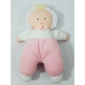 Vintage Eden Pink Eden Terry Cloth Doll Vintage EDEN Pink Plush