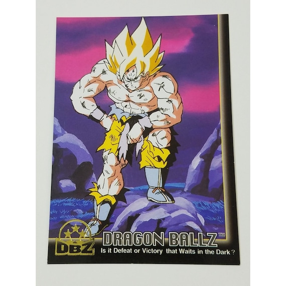 Dragon Ball Z DBZ 1989 Trading Card Bird Studio Series 2