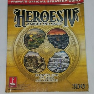 PRIMA&#39;S Official Strategy Guides: Heroes of Might and Magic IV 2002 3DO