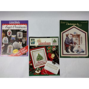 Cross Stitch Country Crafts magazyn Ulotki świąteczne True Colors Rae Nebraska