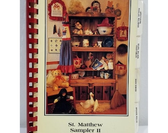 Książka kucharska „Św. Mateusz Sampler II” z 1992 r., wydawnictwa Cookbook Publishers Inc.