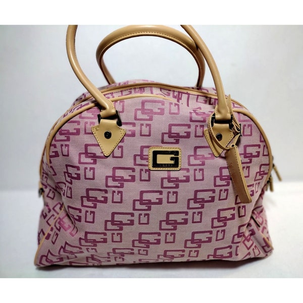 Pink Vintage Luggage Etsy