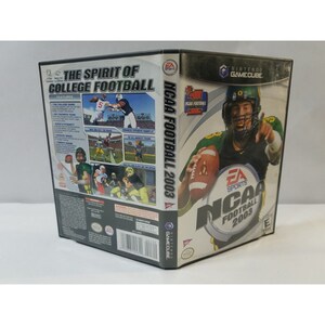 NCAA Football 2003 Nintendo GameCube, 2002 Complete CIB Tested image 3