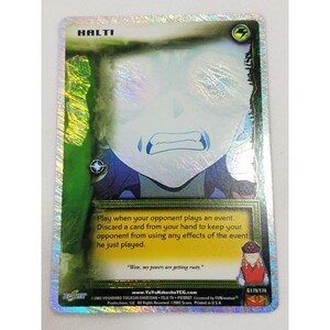 Yu Yu Hakusho Halt! TKG CCG G179/176 1st Edition Ghost Files Karte Foil Holo NM