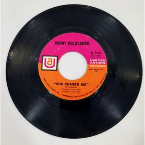 Bobbie Goldsboro Autumn of my Life She Chased Me 45 rpm Vinyl Record 7&quot;