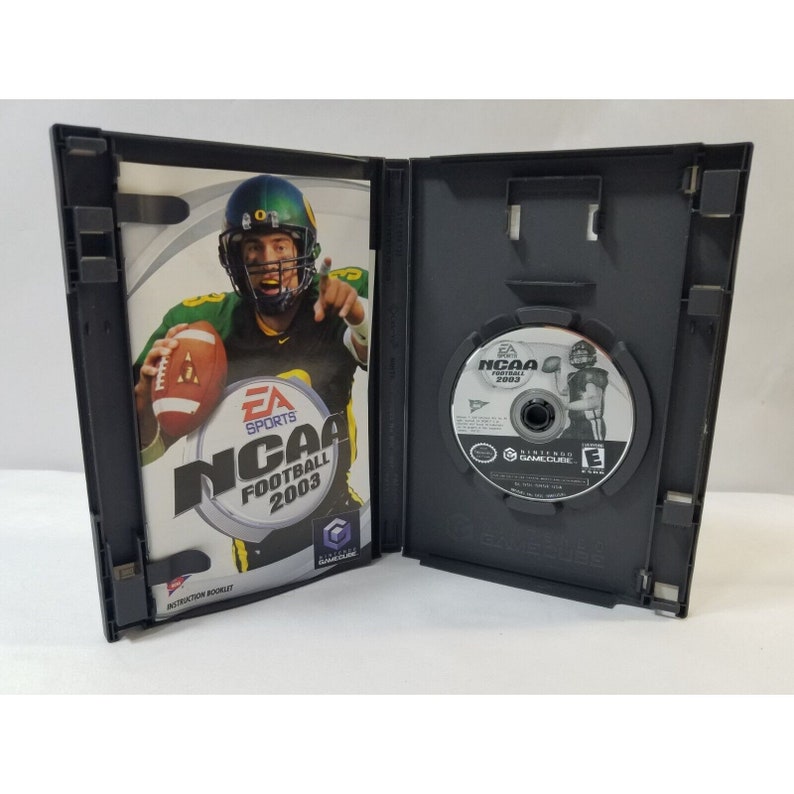 NCAA Football 2003 Nintendo GameCube, 2002 Complete CIB Tested image 4
