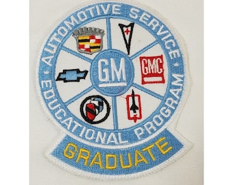 GM ASEP Graduate General Motors Automotive Service Educational Program Patch