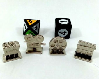 Scene It? Original Movie edition Tokens Dice replacements parts pieces 2003