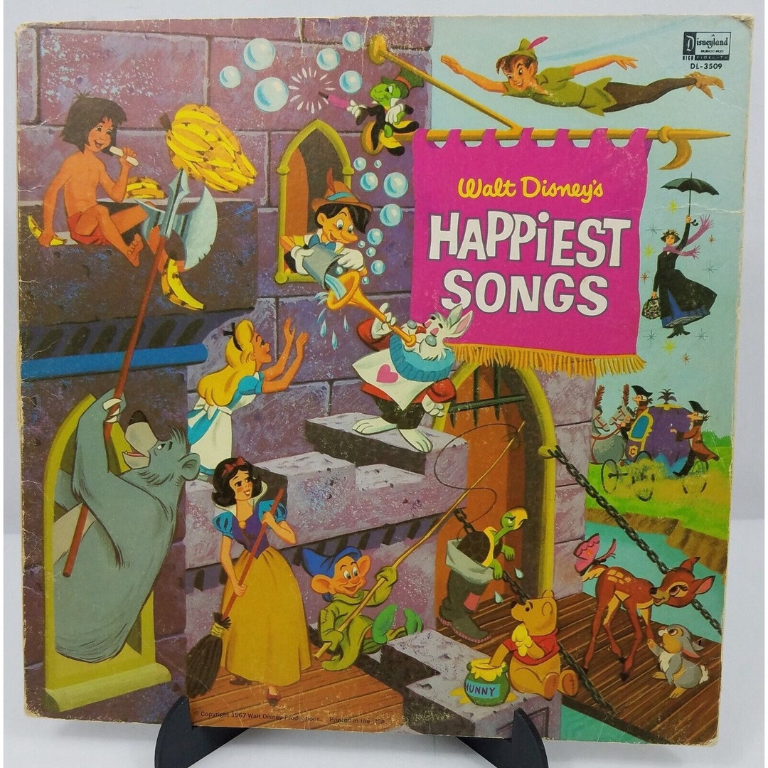 Walt Disney's Happiest Songs レコード il_1080xN.4382521135_64o5.jpg