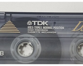 Lot De 10 Cassettes Audio TDK AD90 – Type I, Enregistrées 1x, Quasi Neuves