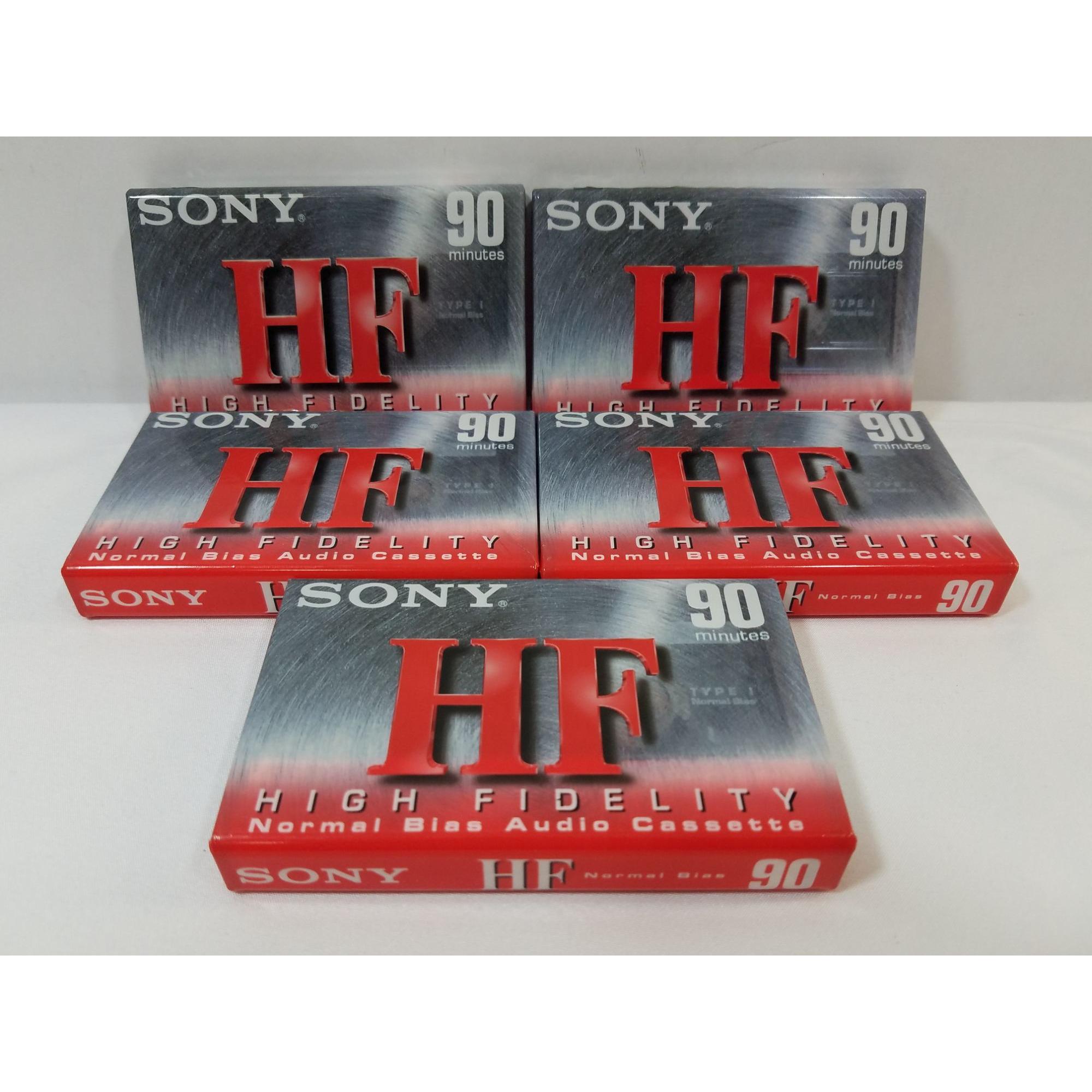3 Cassettes Audio Sony FX 90 Et FX 60 Type I Normal – Neuves Sous Blister, Origine Italie