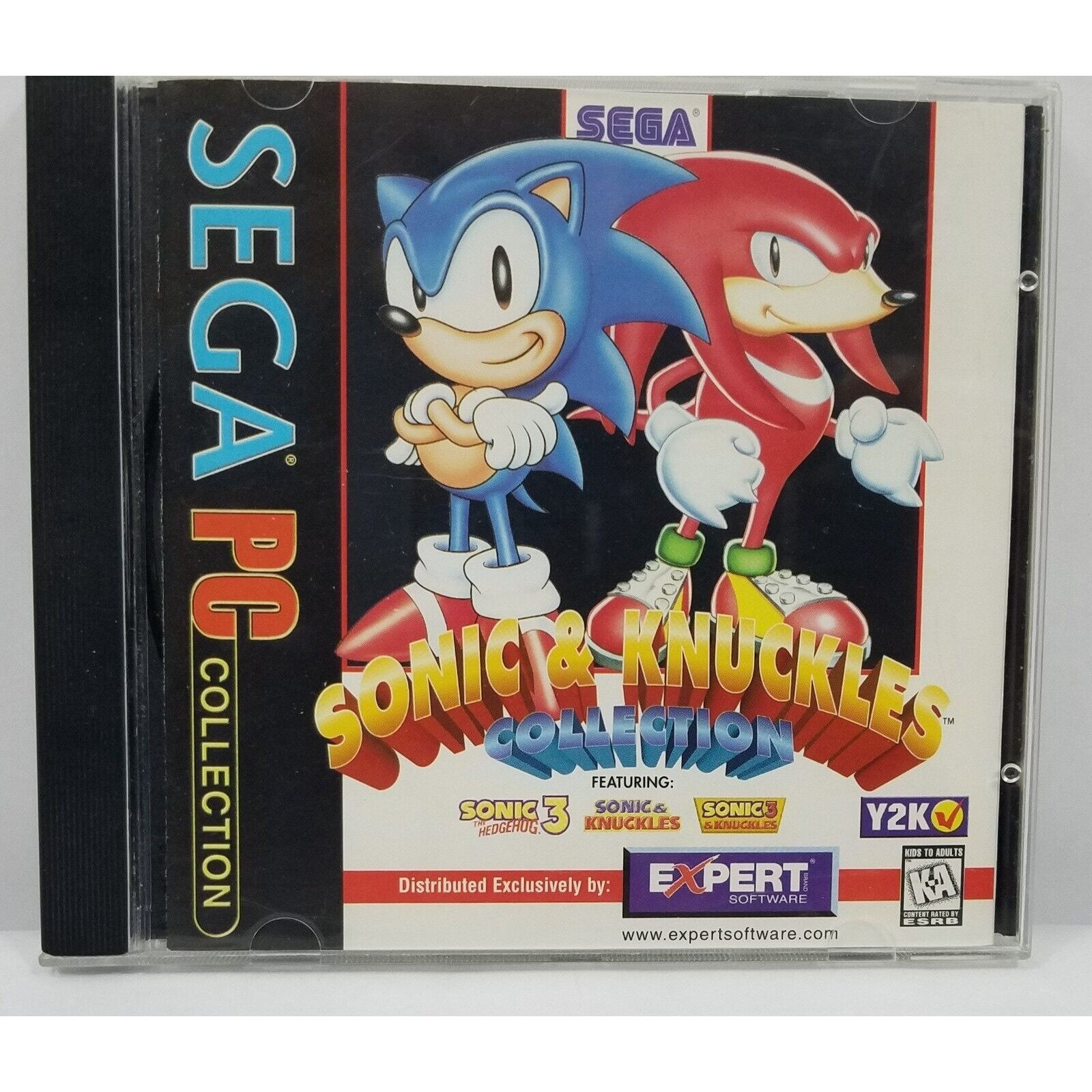 Sonic & Knuckles Collection PC CD-ROM 3 Games S3/S&K/S3&K
