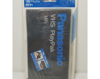 Panasonic VHS PlayPak Vhs-C to VHS PV-P1 Video Tape Adapter sealed New