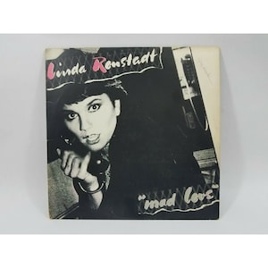 Linda Ronstadt Mad Love LP Vinyl Record vintage music country 1970s