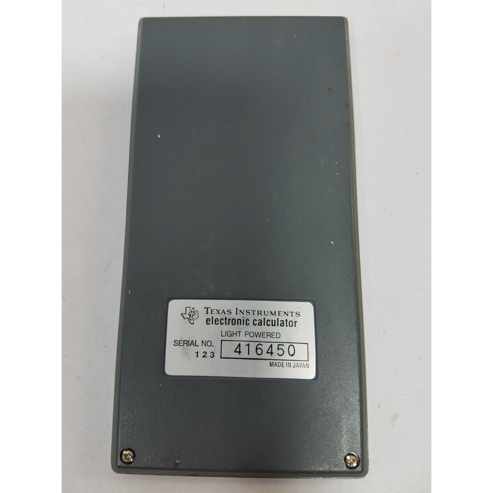 Texas Instruments TI-30 SLR Solar Powered Scientific Calculator Tested ...