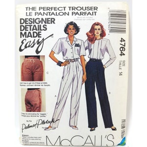 McCalls 4764 Sewing Pattern Women&#39;s Trouser, Size 14