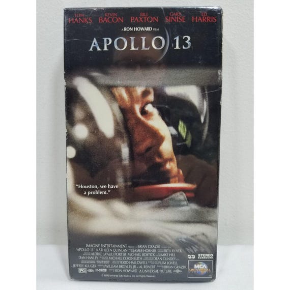 Apollo 13 Movie VHS 1995 Sealed Tom Hanks Bill Paxton Space