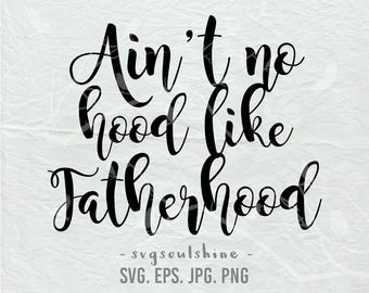 Is niet geen kap zoals vaderschap SVG bestand papa leven papa silhouet snijden bestand Cricut Clipart Vinyl muur decor sticker Shirt Design vaderdag