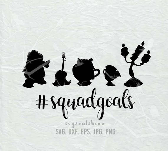 Download Squad Goals Svg File Silhouette Cut File Cricut Clipart Print Etsy PSD Mockup Templates