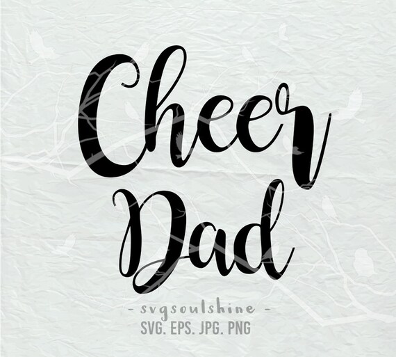 Download Free Svg Cheer Dad