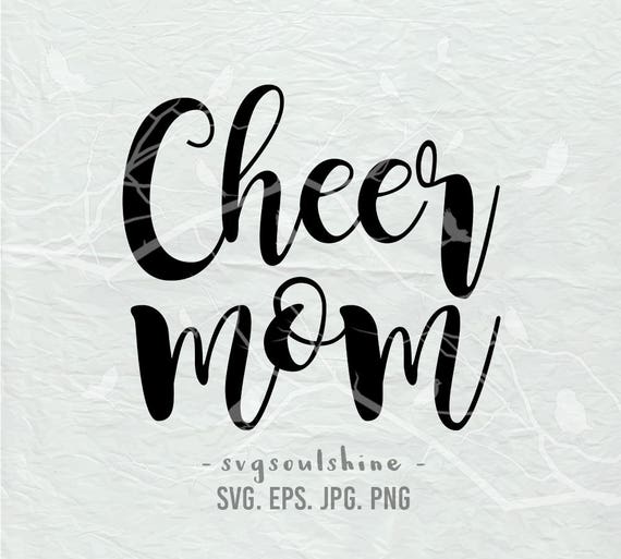 Download Cheer Mom SVG File sports mom Svg Silhouette Cut File ...
