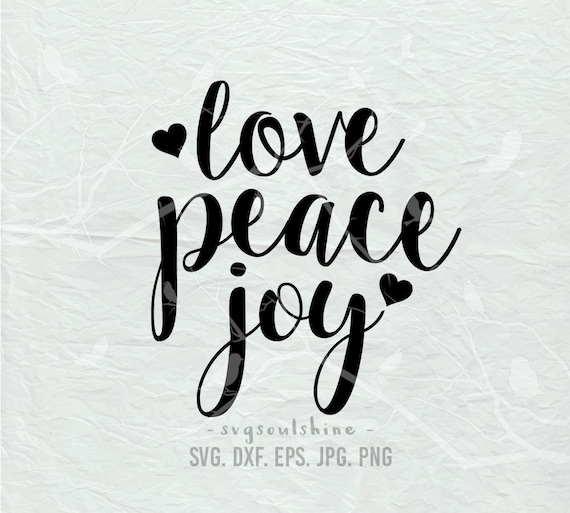 Free Free 54 Love Peace Svg SVG PNG EPS DXF File