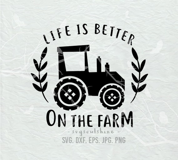 Download Life Is Better On The Farm Svg Silhouette Cut File Cricut Etsy Yellowimages Mockups