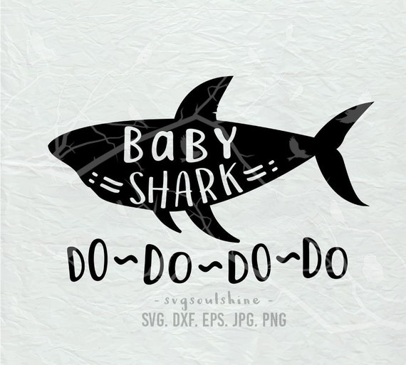 Free Free 124 Baby Shark Svg For Cricut SVG PNG EPS DXF File