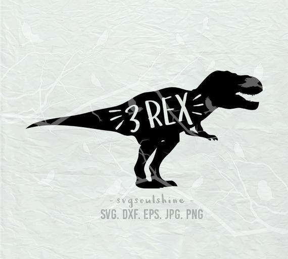 Download 3 Rex Svg Dinosaur T Rex File Silhouette Cut File Cricut Etsy PSD Mockup Templates