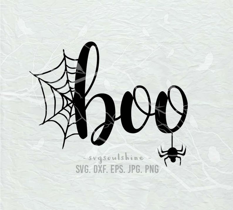 Download Halloween SVG boo SVG File Silhouette Cutting File Cricut ...