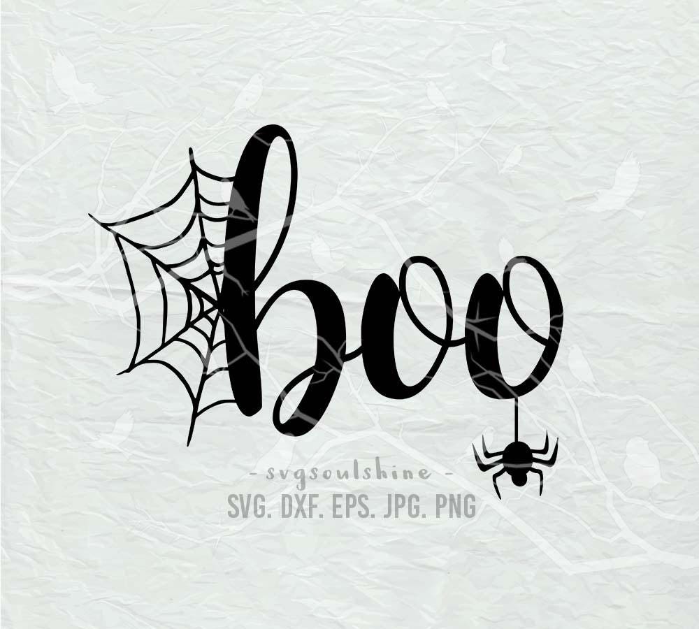 Download Halloween SVG boo SVG File Silhouette Cutting File Cricut | Etsy