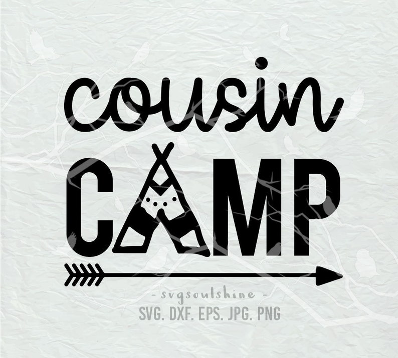 Download Cousin Camp svgCousin crew svg Crew svg Arrow svgFamily | Etsy
