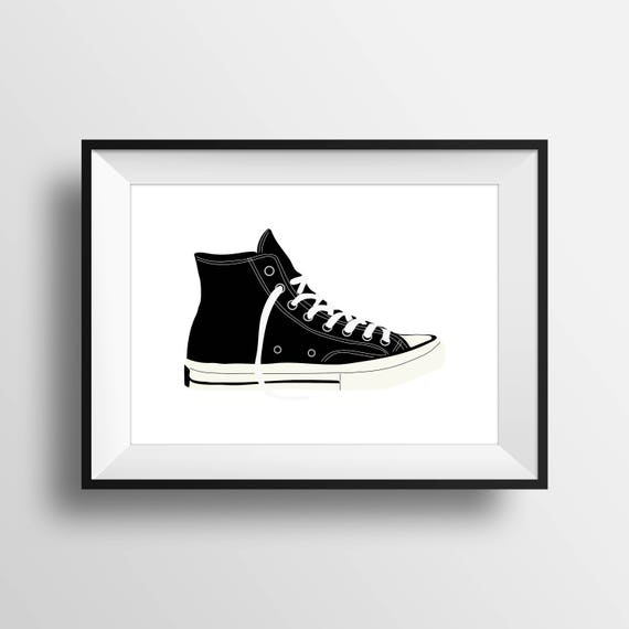 Marketing de motores de búsqueda calidad Amasar Converse Art Pop Art Converse All Stars Digital Download - Etsy España