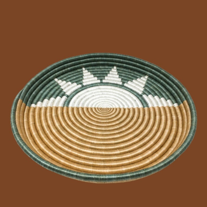 Woven Wall Basket Set Set of 3 Wall Baskets Basket Wall Etsy